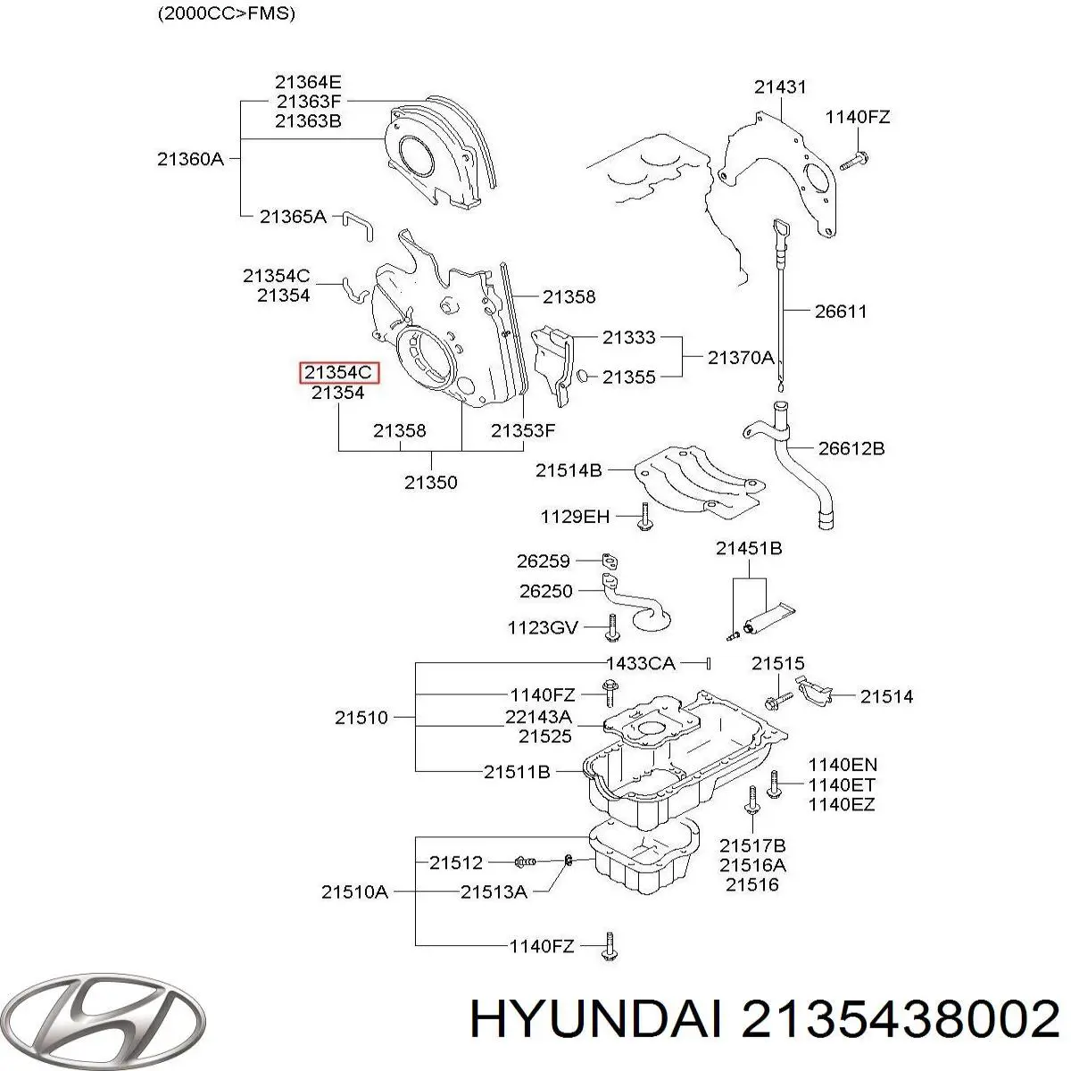 2135438002 Hyundai/Kia