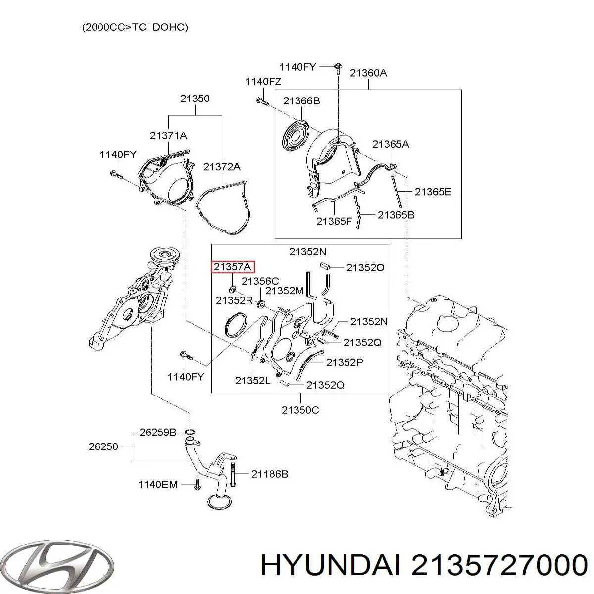 2135727000 Hyundai/Kia