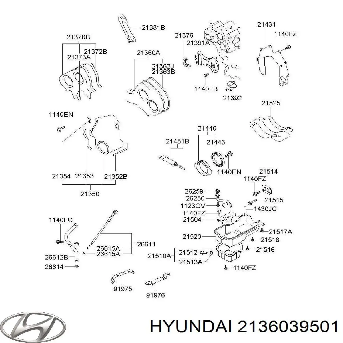 2136039501 Hyundai/Kia