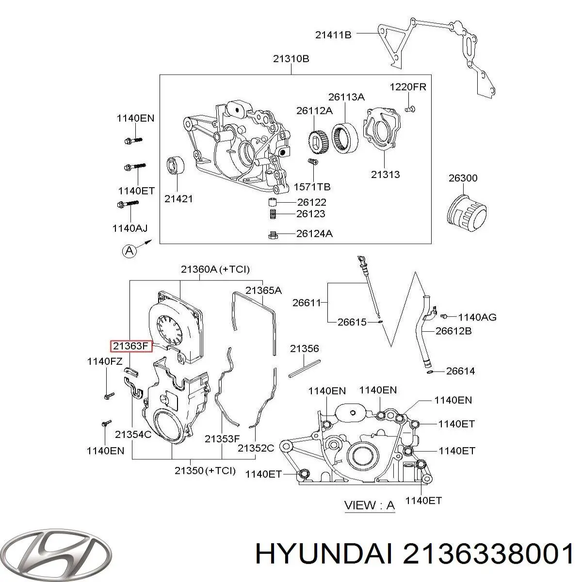 2136338001 Hyundai/Kia