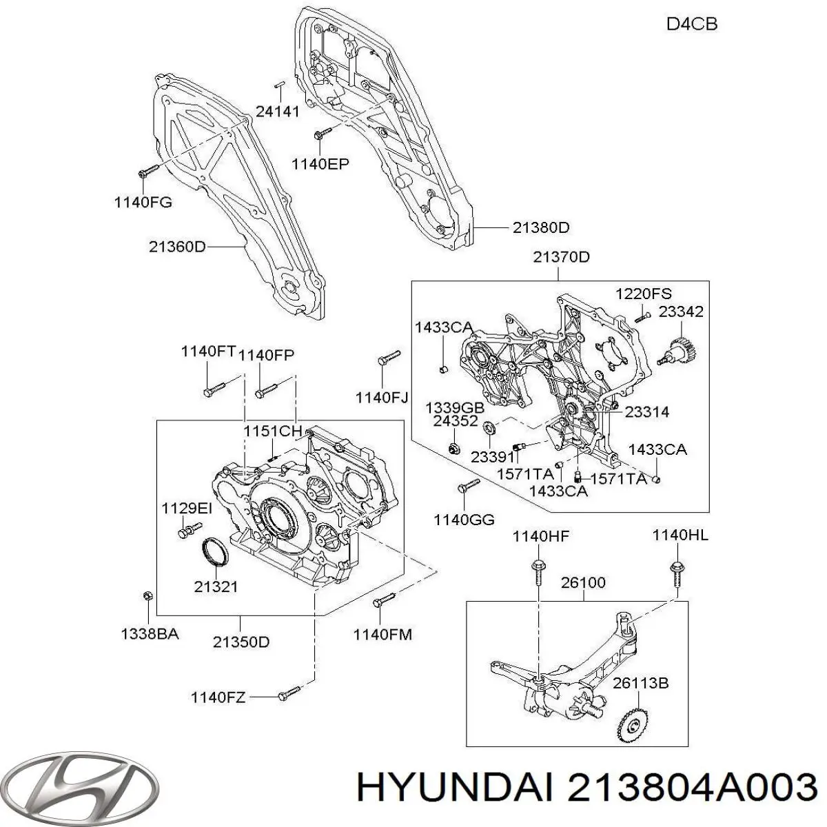 213804A003 Hyundai/Kia