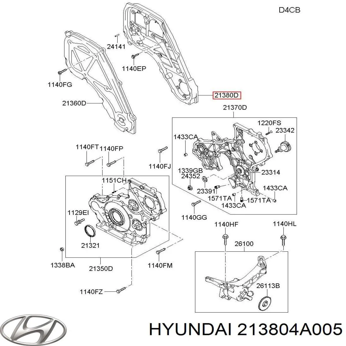 213804A005 Hyundai/Kia