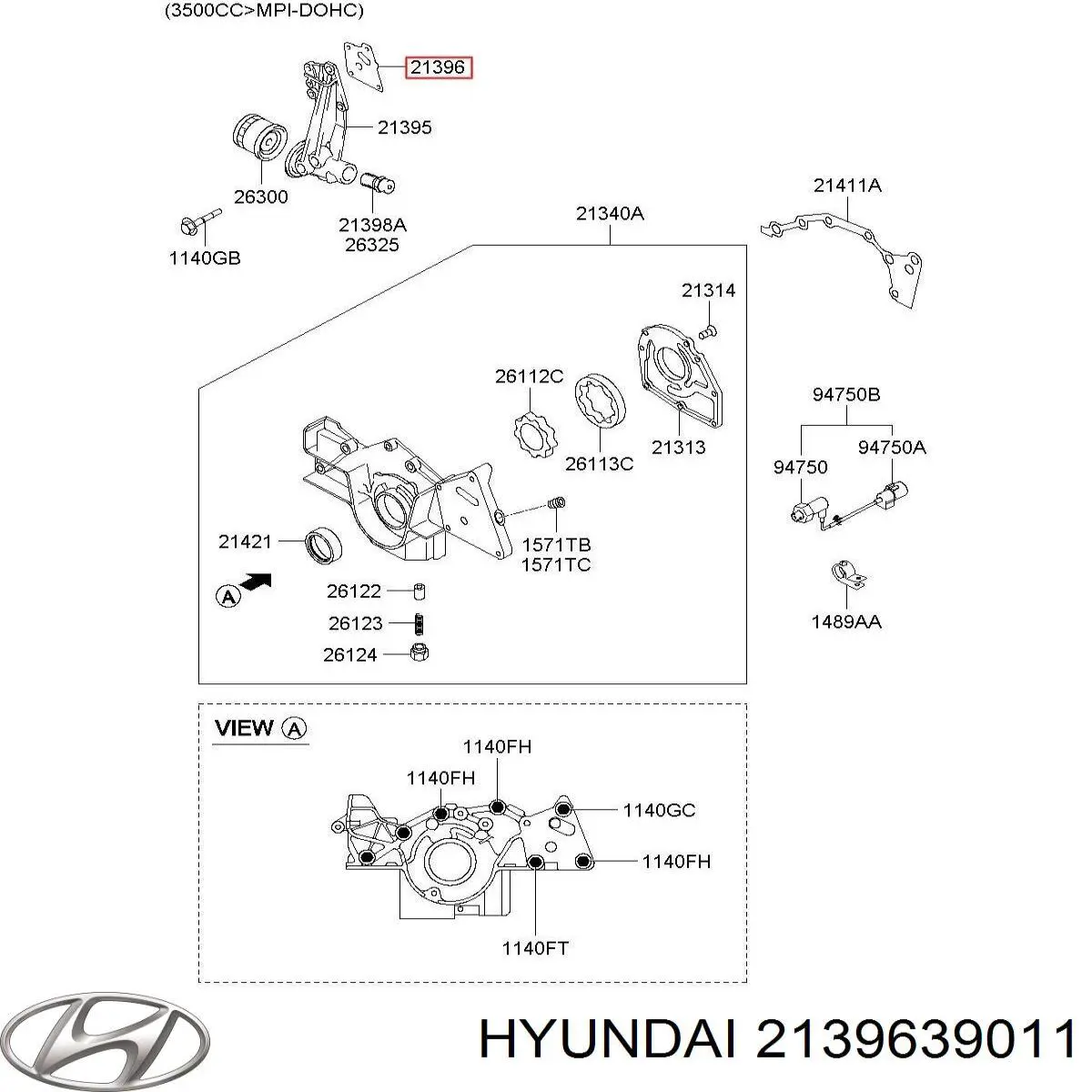 2139639012 Hyundai/Kia