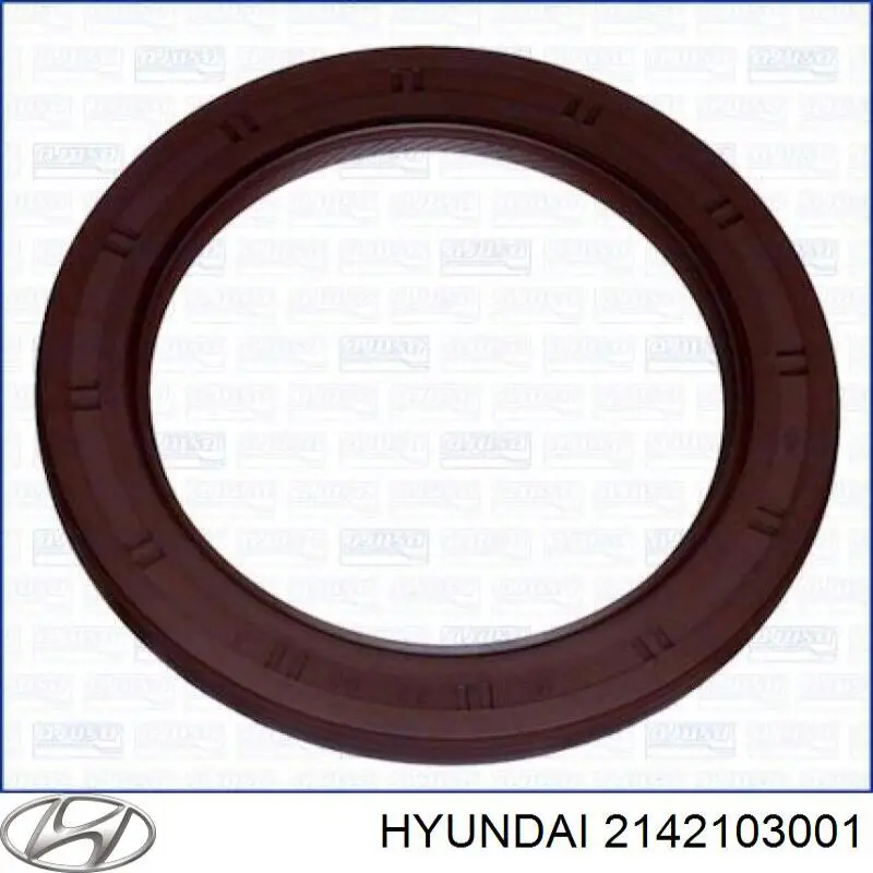 2142103001 Hyundai/Kia anillo retén, cigüeñal frontal