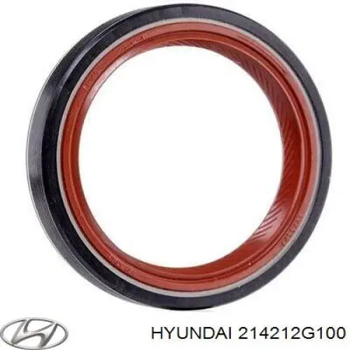 214212G100 Hyundai/Kia anillo retén, cigüeñal frontal