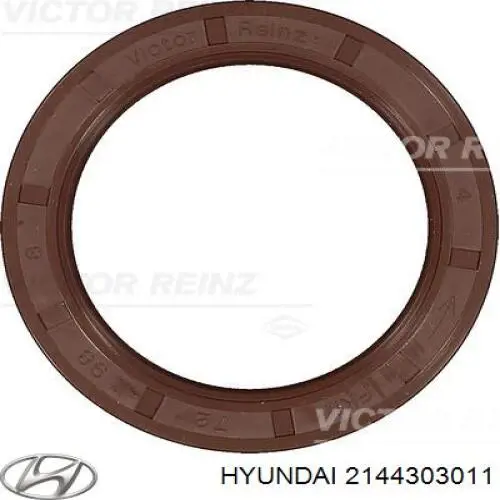 2144303011 Hyundai/Kia anillo retén, cigüeñal