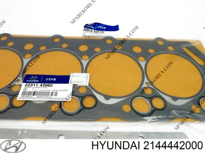 Junta de tapa trasera del cigüeñal 2144442060 Hyundai/Kia