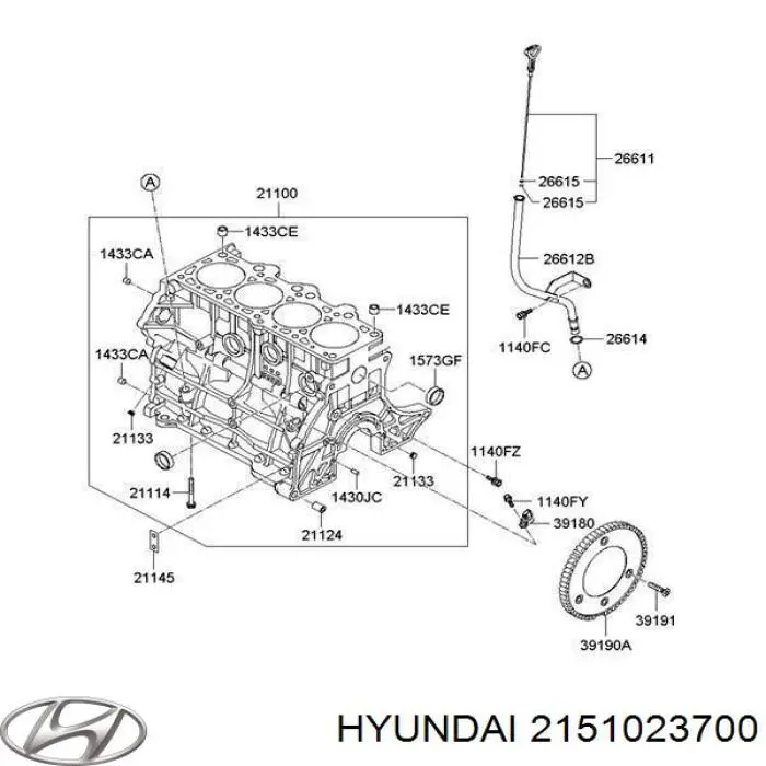 Cárter de aceite del motor Hyundai/Kia 2151023700 precio, desde 56,95 EUR