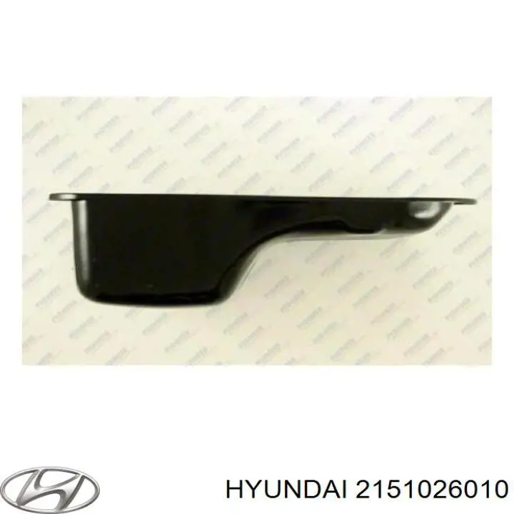 Cárter de aceite del motor 2151026010 Hyundai/Kia