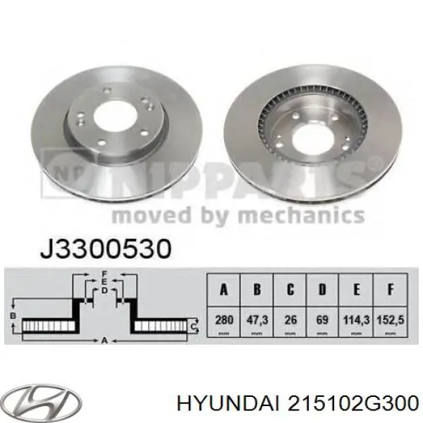 215102G300 Hyundai/Kia cárter de aceite