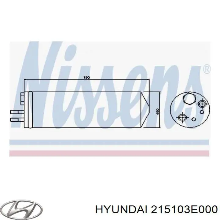 215103E000 Hyundai/Kia cárter de aceite