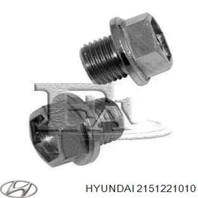 Tapón del cárter de aceite Hyundai/Kia 2151221010 precio, desde 1,72 EUR