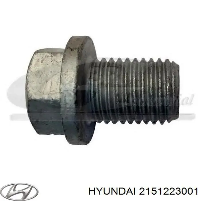 2151223001 Hyundai/Kia tapón roscado, colector de aceite