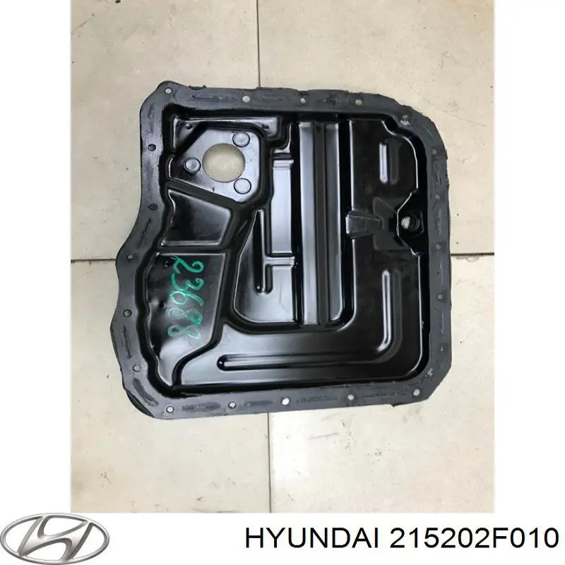 Cárter de aceite, parte inferior para Hyundai Santa Fe (CM)