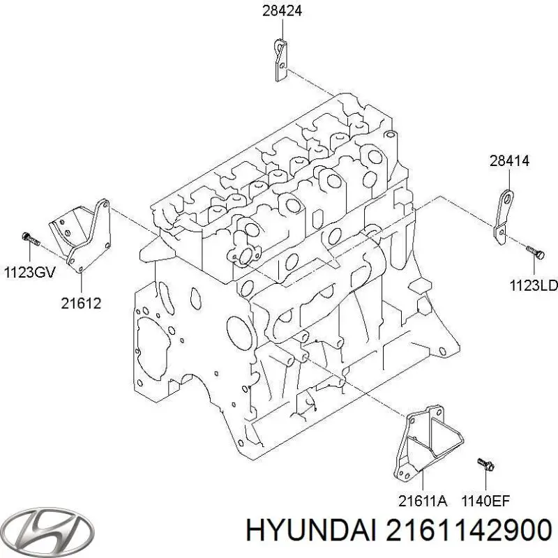 2161142900 Hyundai/Kia