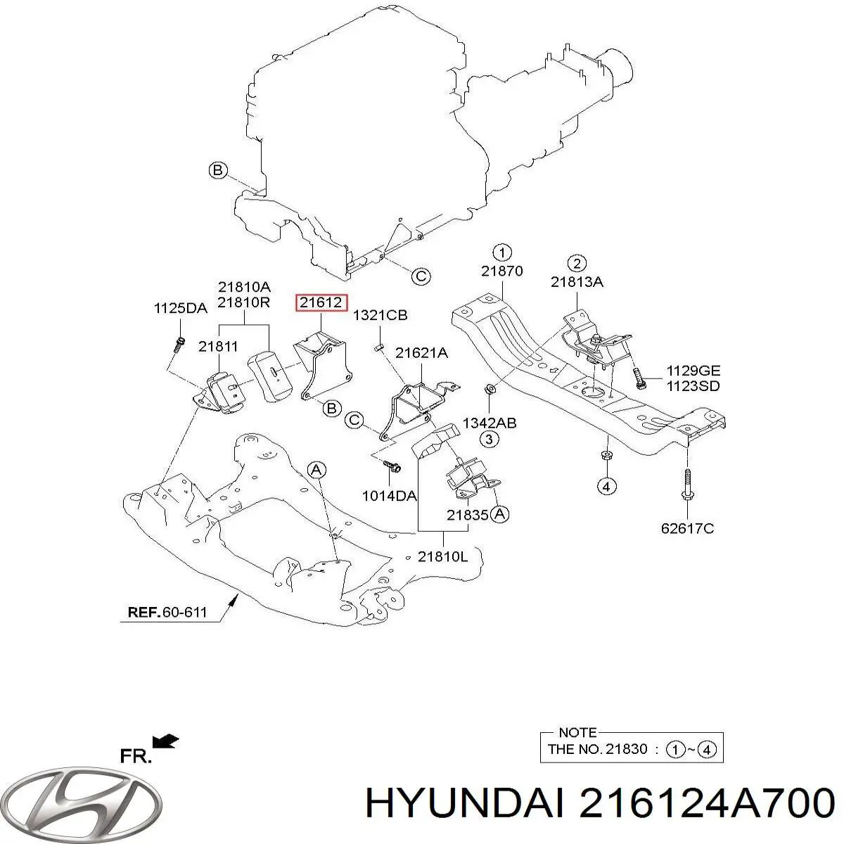 216124A700 Hyundai/Kia