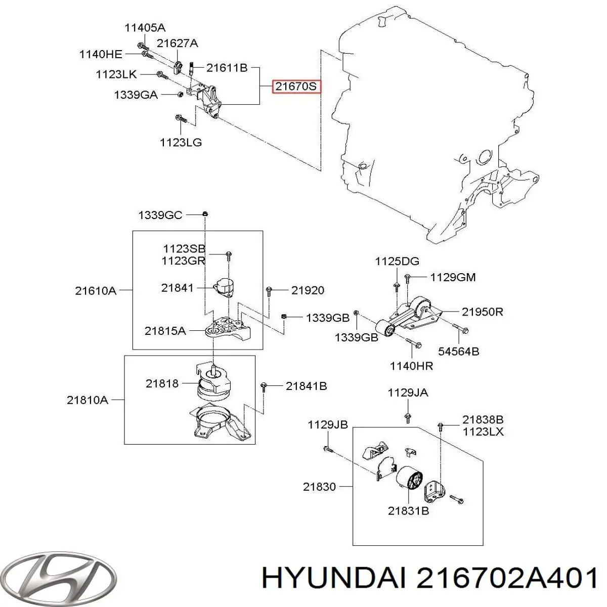 216702A401 Hyundai/Kia