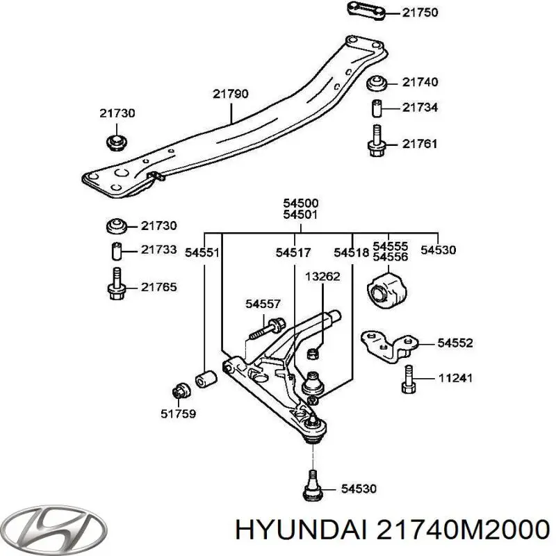 21740M2000 Hyundai/Kia