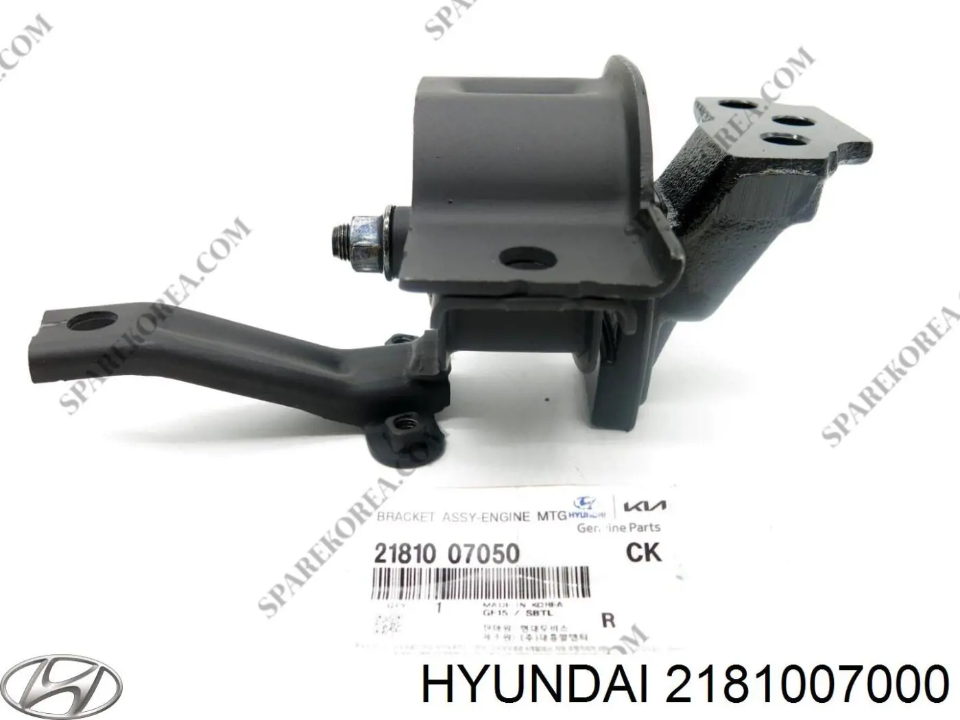 2181007000 Hyundai/Kia soporte de motor derecho