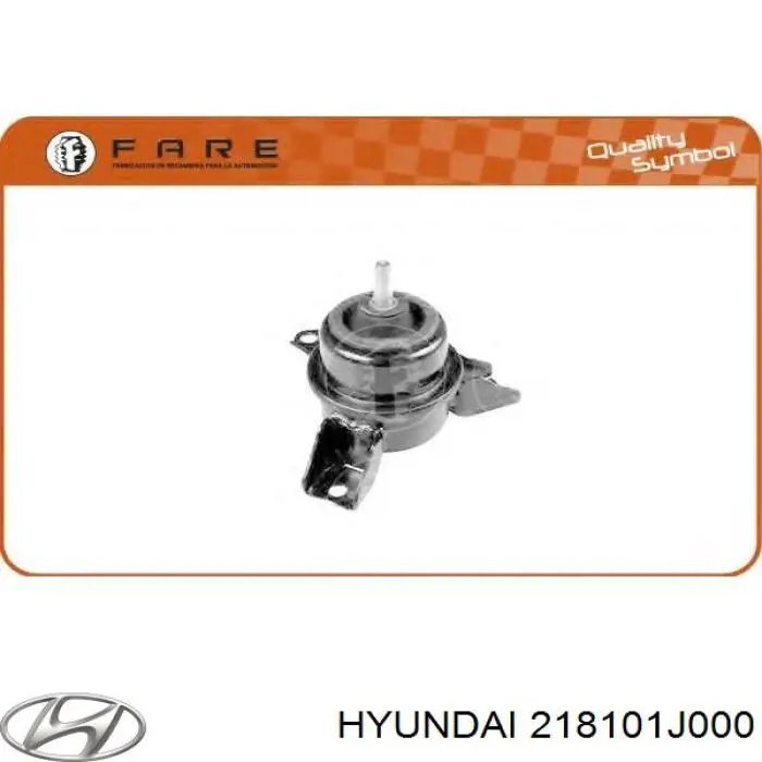 218101J000 Hyundai/Kia soporte de motor derecho