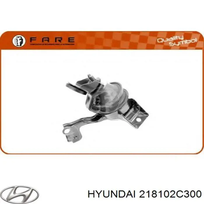 218102C300 Hyundai/Kia soporte de motor derecho