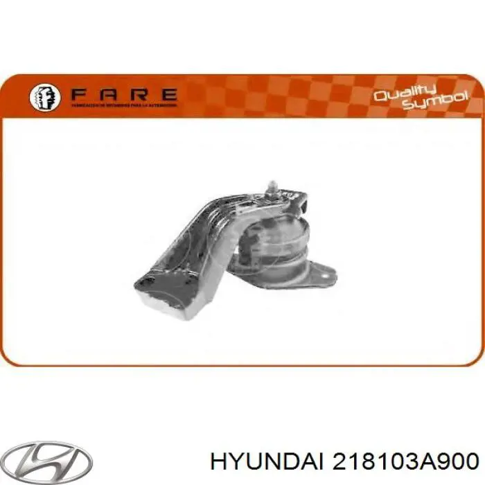 218103A900 Hyundai/Kia soporte de motor derecho