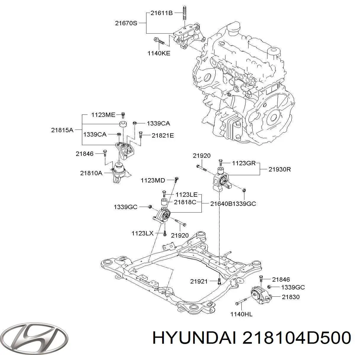 218104D500 Hyundai/Kia