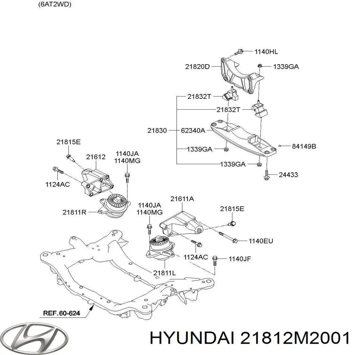 21812M2001 Hyundai/Kia