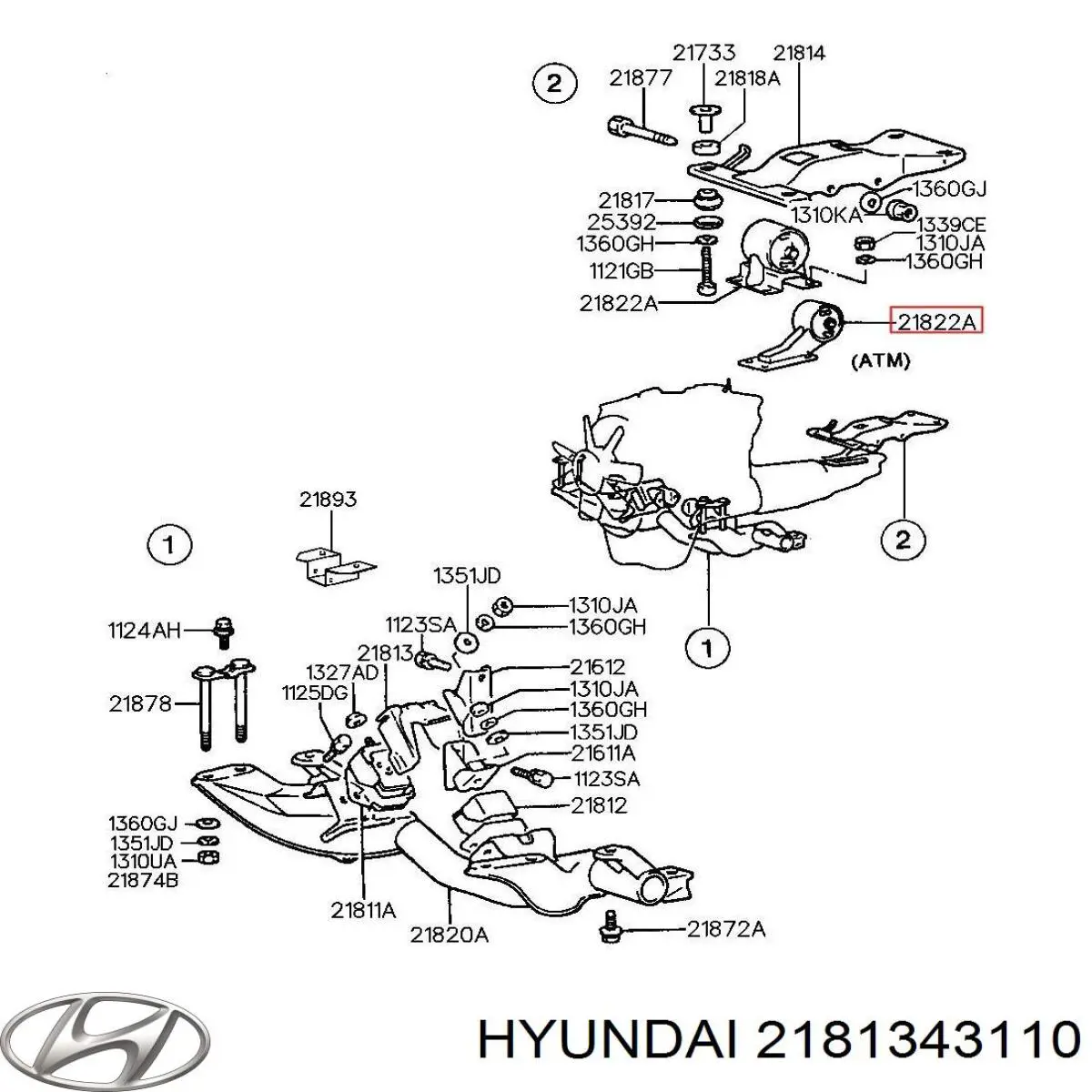 2181343110 Hyundai/Kia