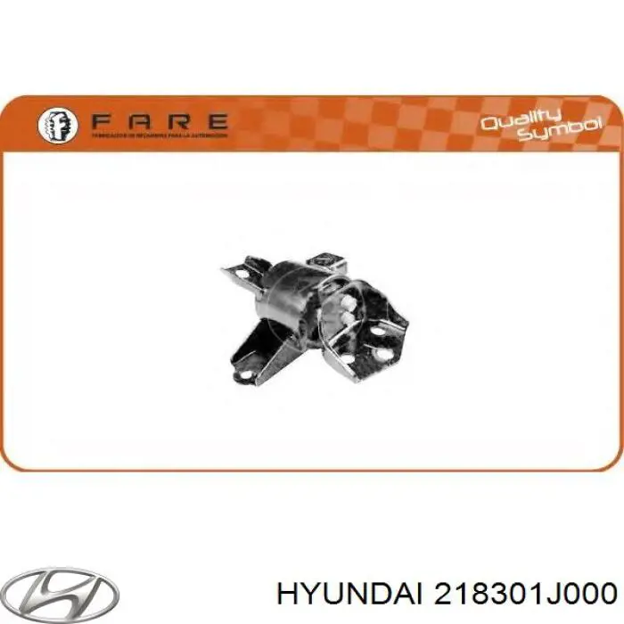218301J000 Hyundai/Kia soporte motor izquierdo