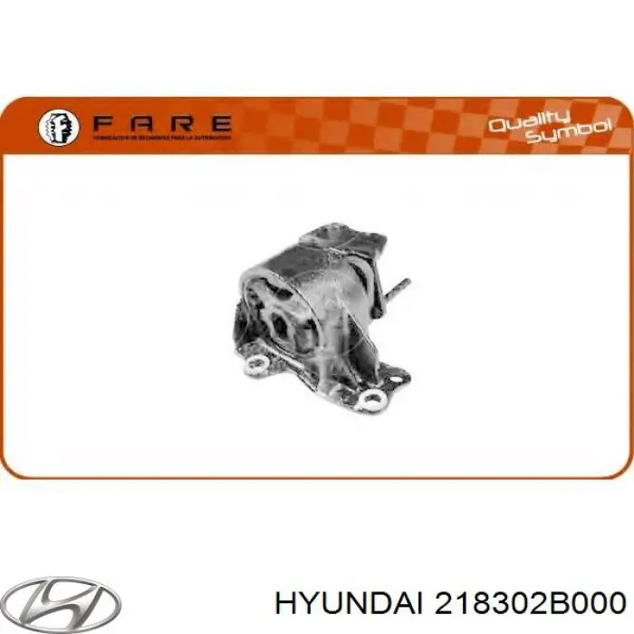218302B000 Hyundai/Kia soporte motor izquierdo