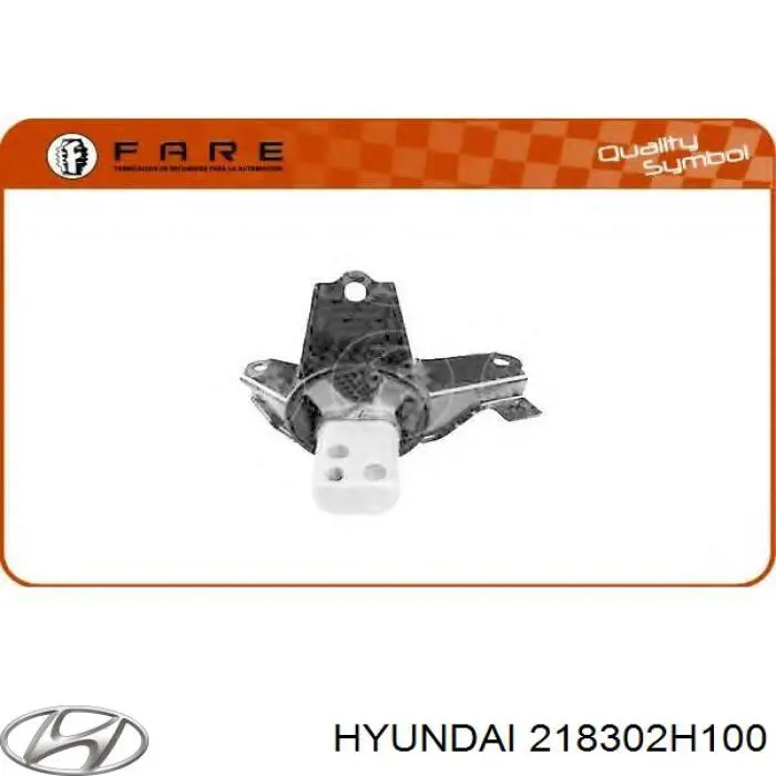 218302H100 Hyundai/Kia soporte motor izquierdo