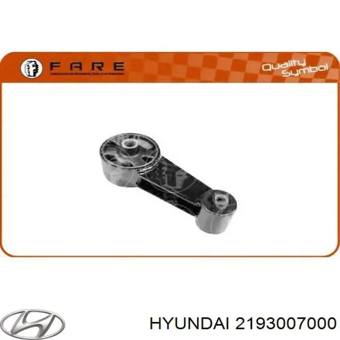 2193007000 Hyundai/Kia soporte de motor trasero