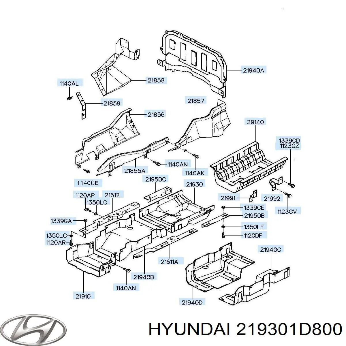 Soportes de motor trasero Hyundai/Kia 219301D800 precio, desde 152,76 EUR