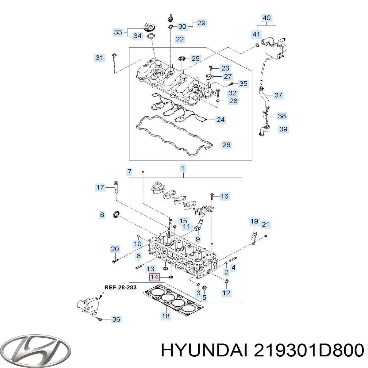 219301D800 Hyundai/Kia