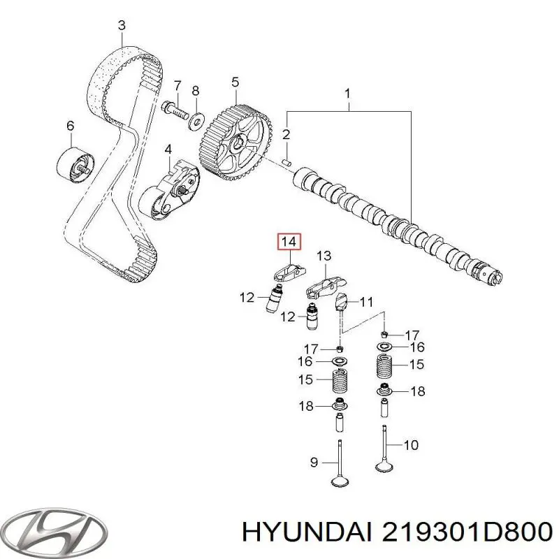 Comprar 219301D800 Hyundai/Kia Soporte de motor trasero