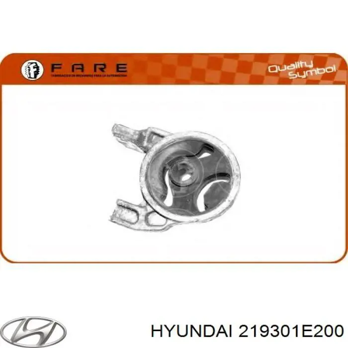 219301E200 Hyundai/Kia soporte de motor trasero