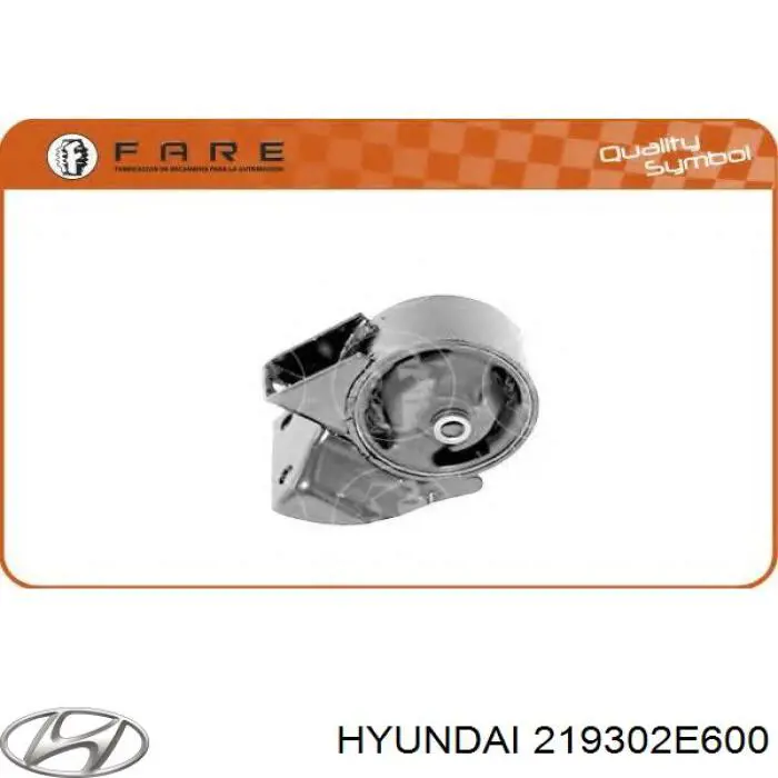 219302E600 Hyundai/Kia soporte de motor trasero