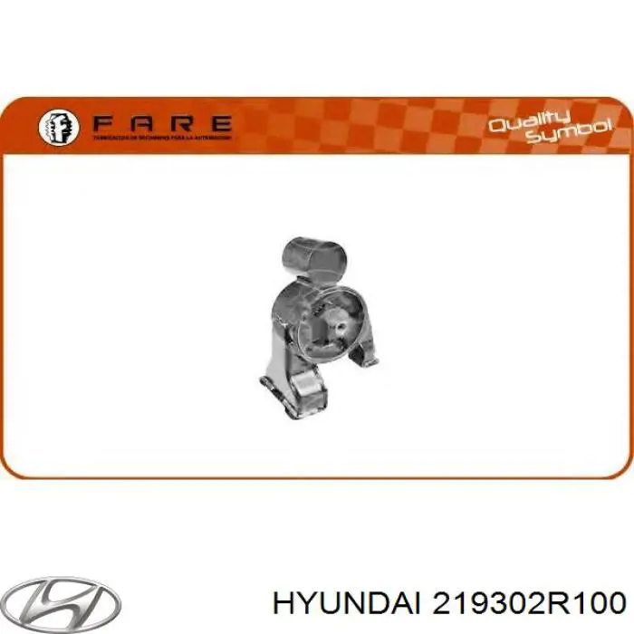 219302R100 Hyundai/Kia soporte de motor trasero