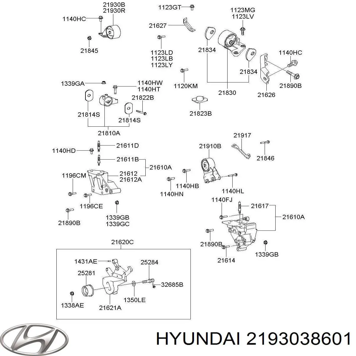 Comprar Soporte de motor trasero Hyundai Sonata IV EU4