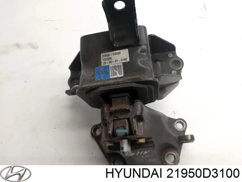 21950D3100 Hyundai/Kia soporte de motor trasero