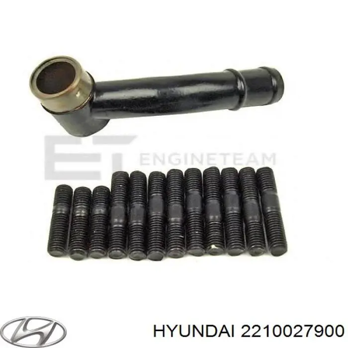 Cabeza de cilindro Hyundai/Kia 2210027900 precio, desde 558,11 EUR