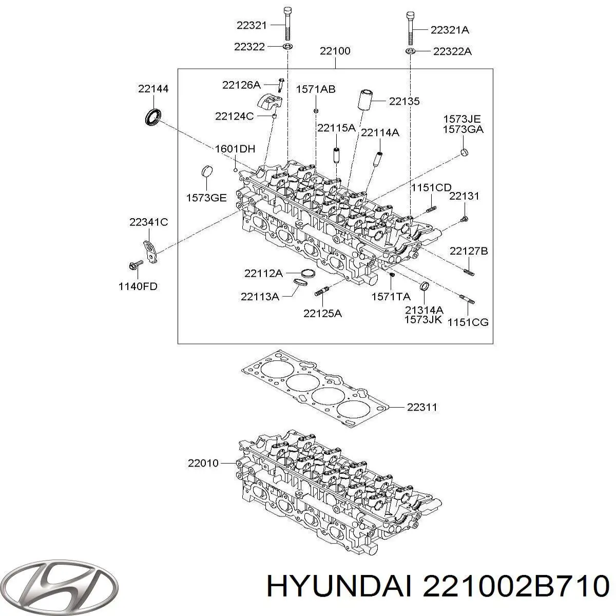 Culata Hyundai I40 VF