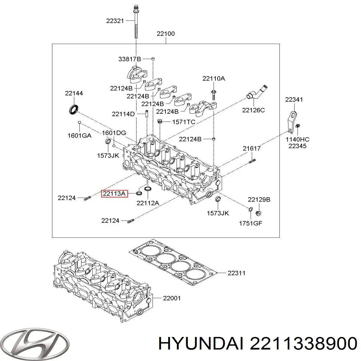 2211338900 Hyundai/Kia