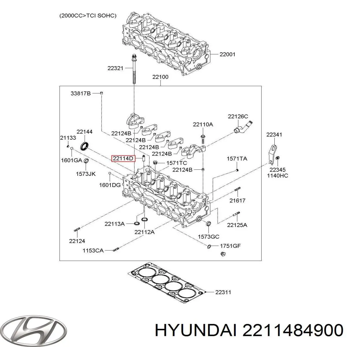 2211484900 Hyundai/Kia