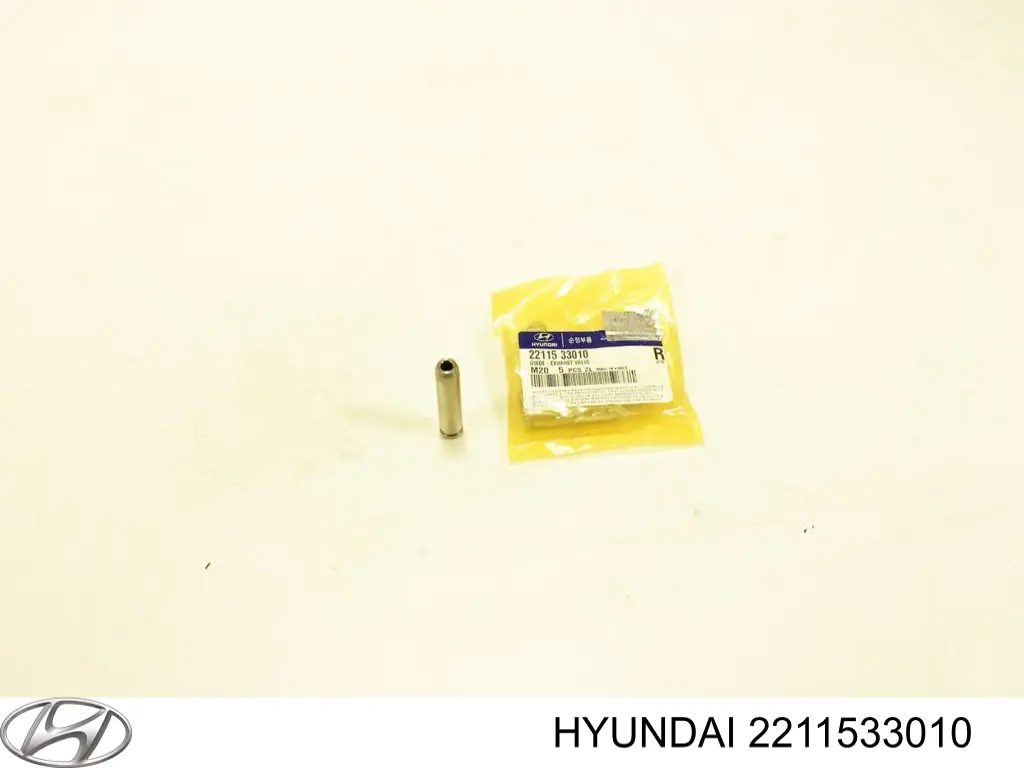 2211533010 Hyundai/Kia guía de válvula de escape