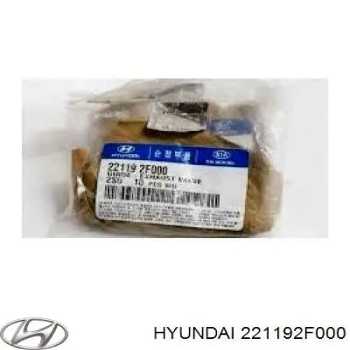 Guía de válvula de escape Hyundai/Kia 221192F000 precio, desde 9,33 EUR