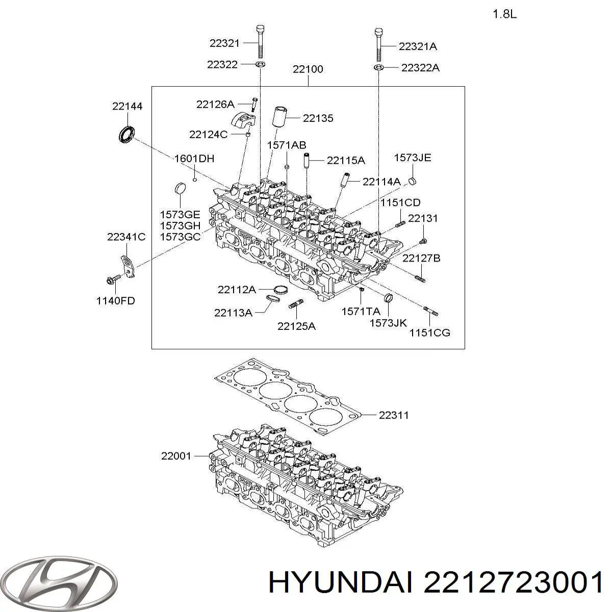  Hyundai/Kia 2212723000 precio, desde  