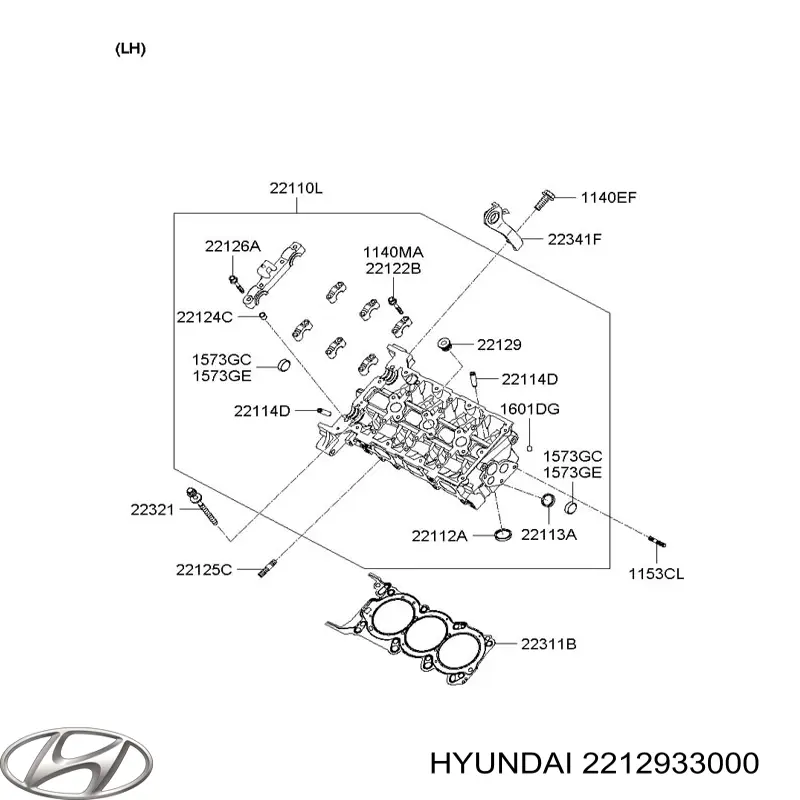  Hyundai/Kia 2212933000 precio, desde 45,38 EUR