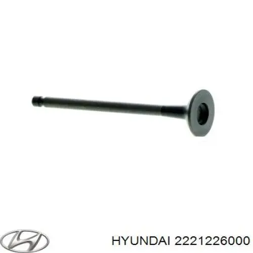 Válvula de escape Hyundai/Kia 2221226000 precio, desde 9,54 EUR